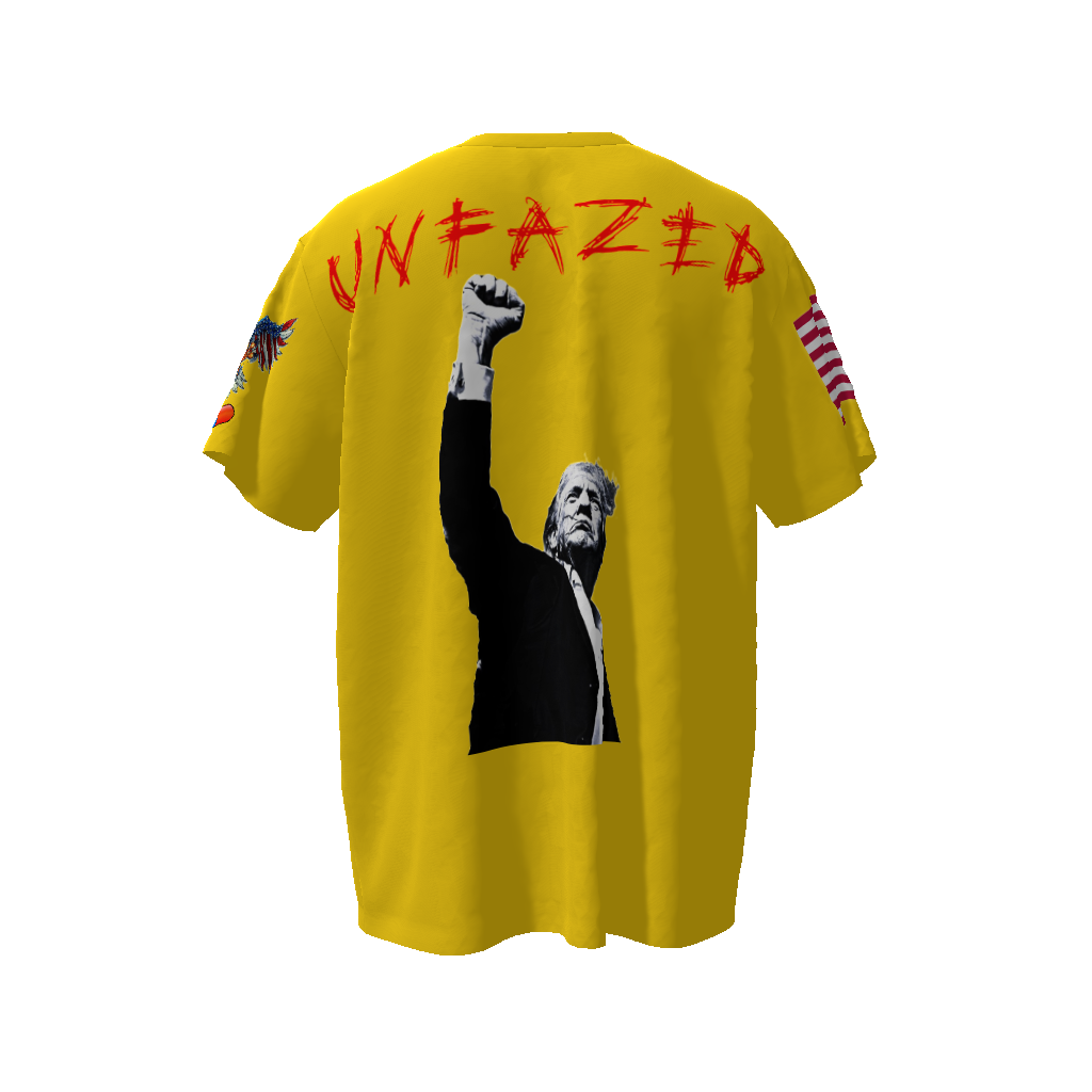 Trump UNFAZED Unisex Oversized T-Shirt