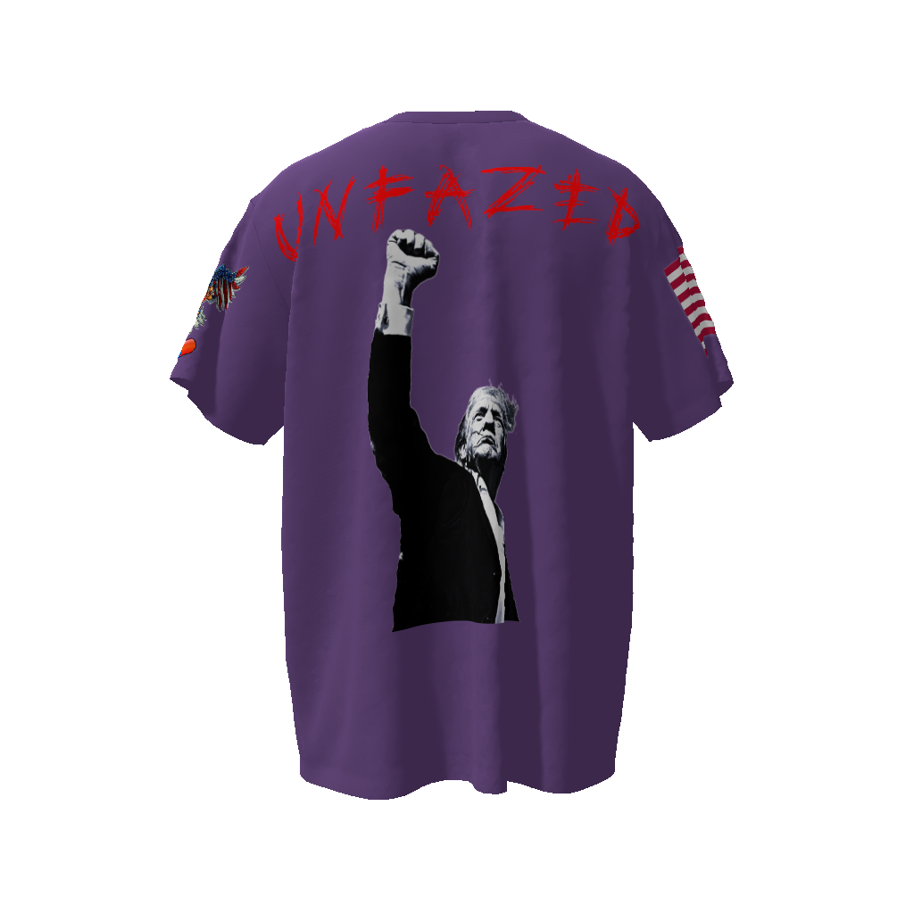 Trump UNFAZED Unisex Oversized T-Shirt