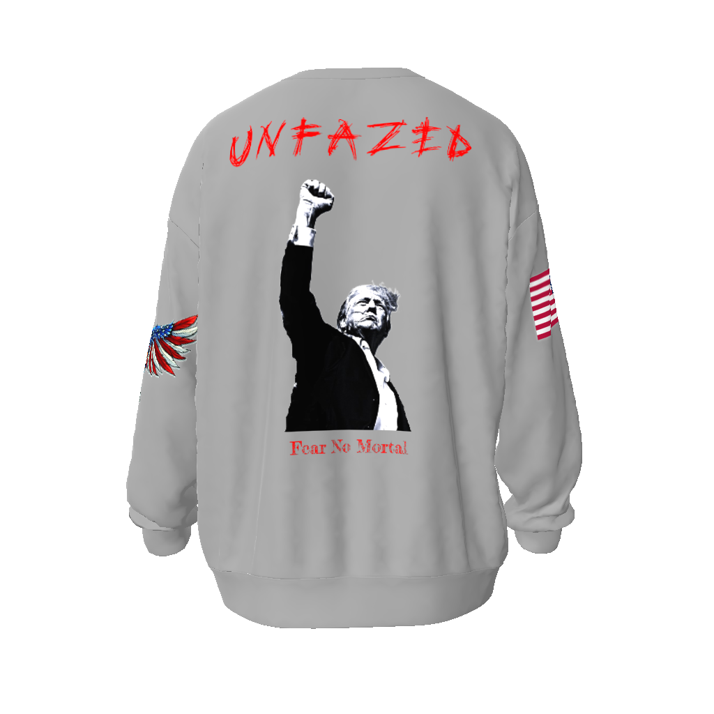 Trump UNFAZED Unisex Oversized Sweatshirt