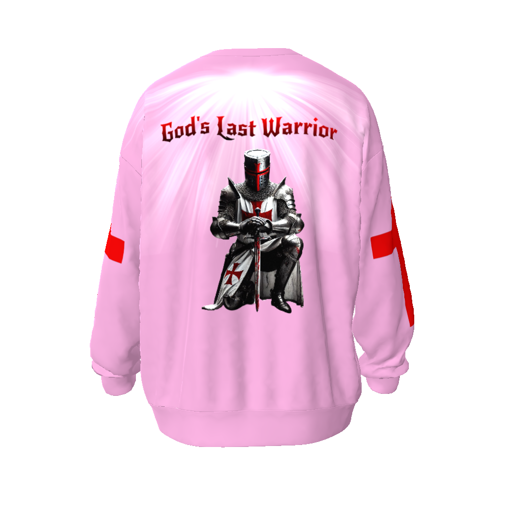 Gods Last Warrior Unisex Oversized Sweatshirt