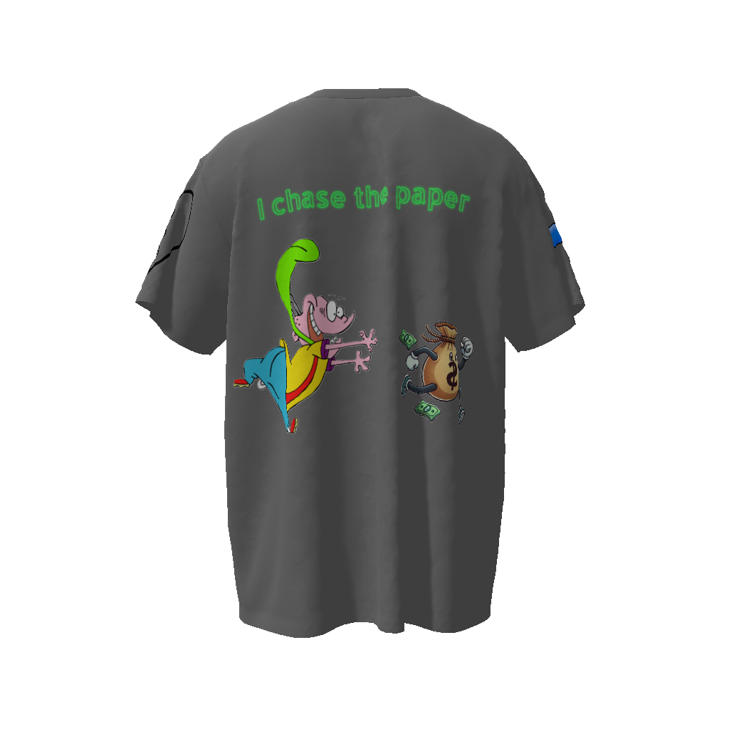 Paper Chasers Unisex Oversized T-Shirt