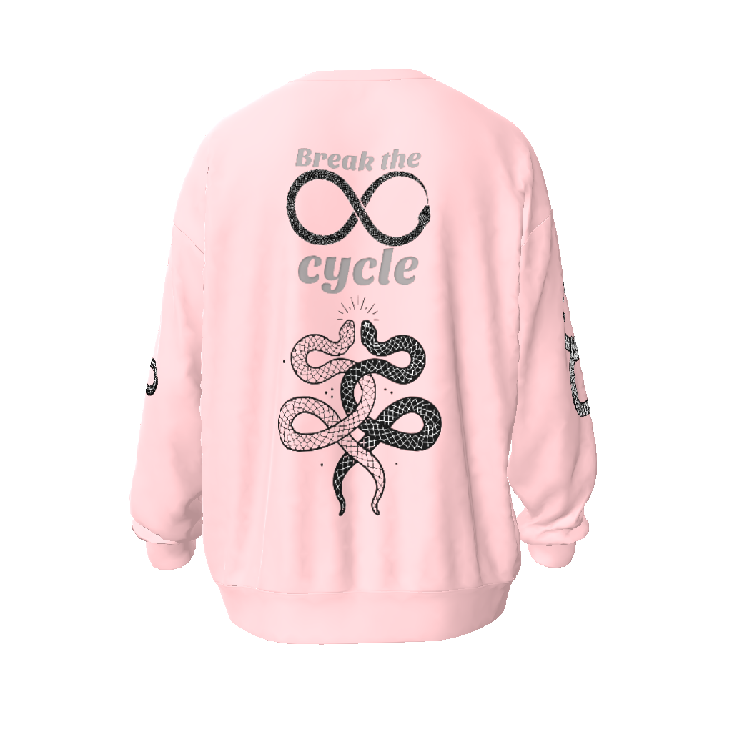Break The Cycle Unisex Oversized Sweatshirt