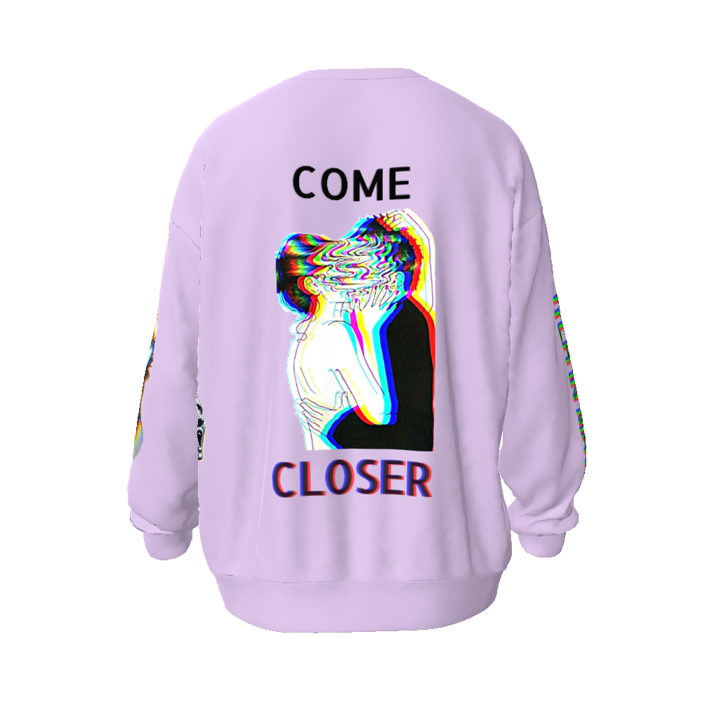 Glitch in the Matrix Unisex Oversized Sweatshirt