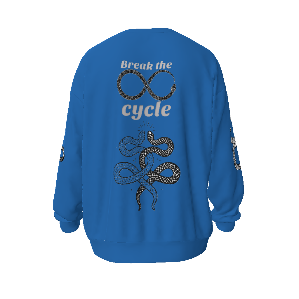 Break The Cycle Unisex Oversized Sweatshirt