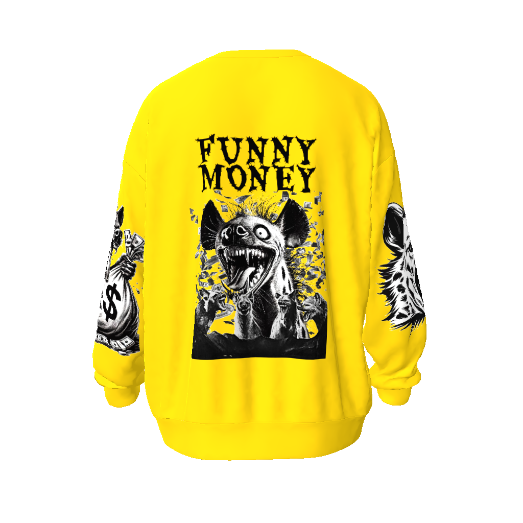 Funny money Unisex Oversized Sweatshirt