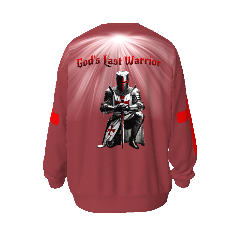 Gods Last Warrior Unisex Oversized Sweatshirt