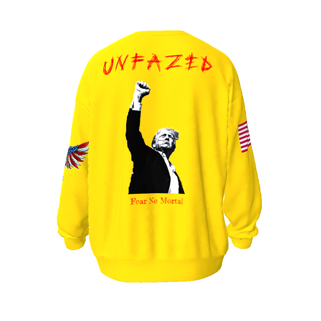 Trump UNFAZED Unisex Oversized Sweatshirt