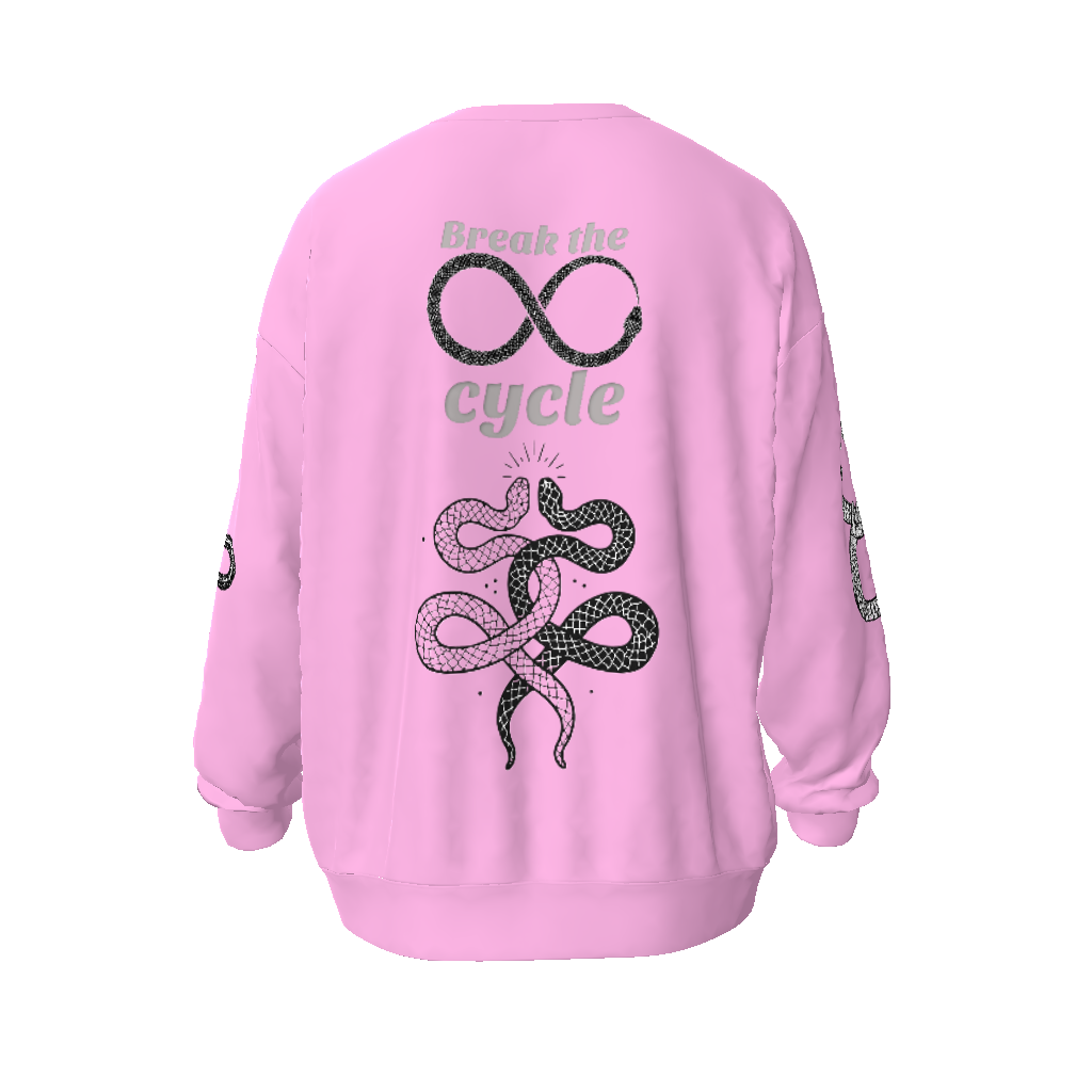 Break The Cycle Unisex Oversized Sweatshirt