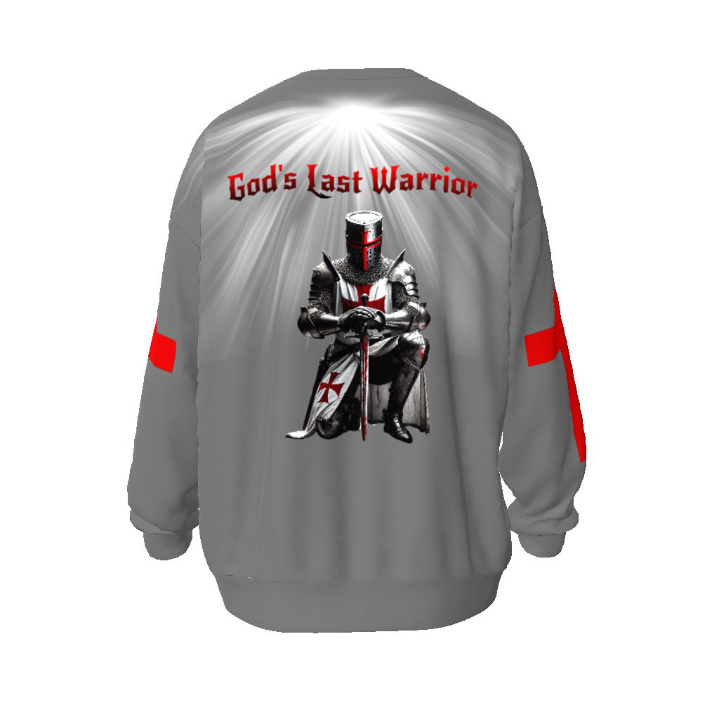 Gods Last Warrior Unisex Oversized Sweatshirt