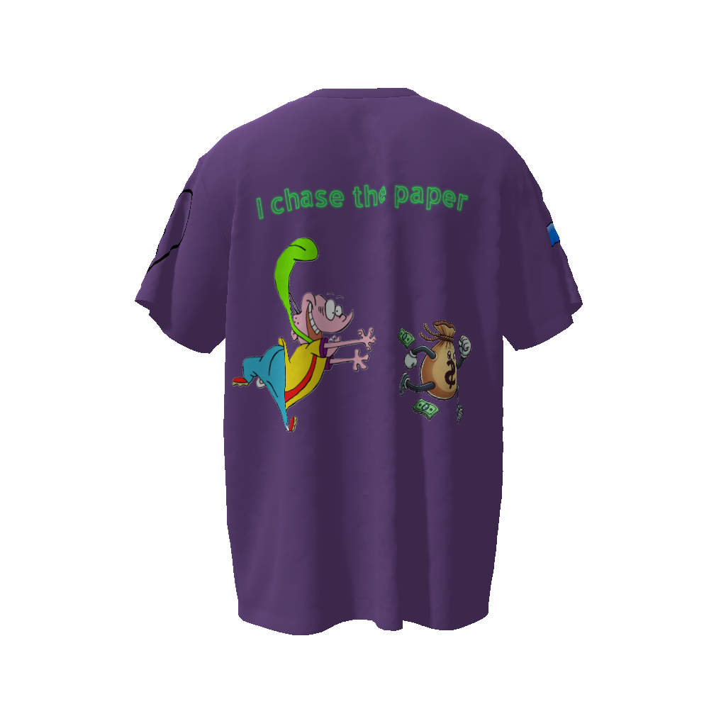 Paper Chasers Unisex Oversized T-Shirt