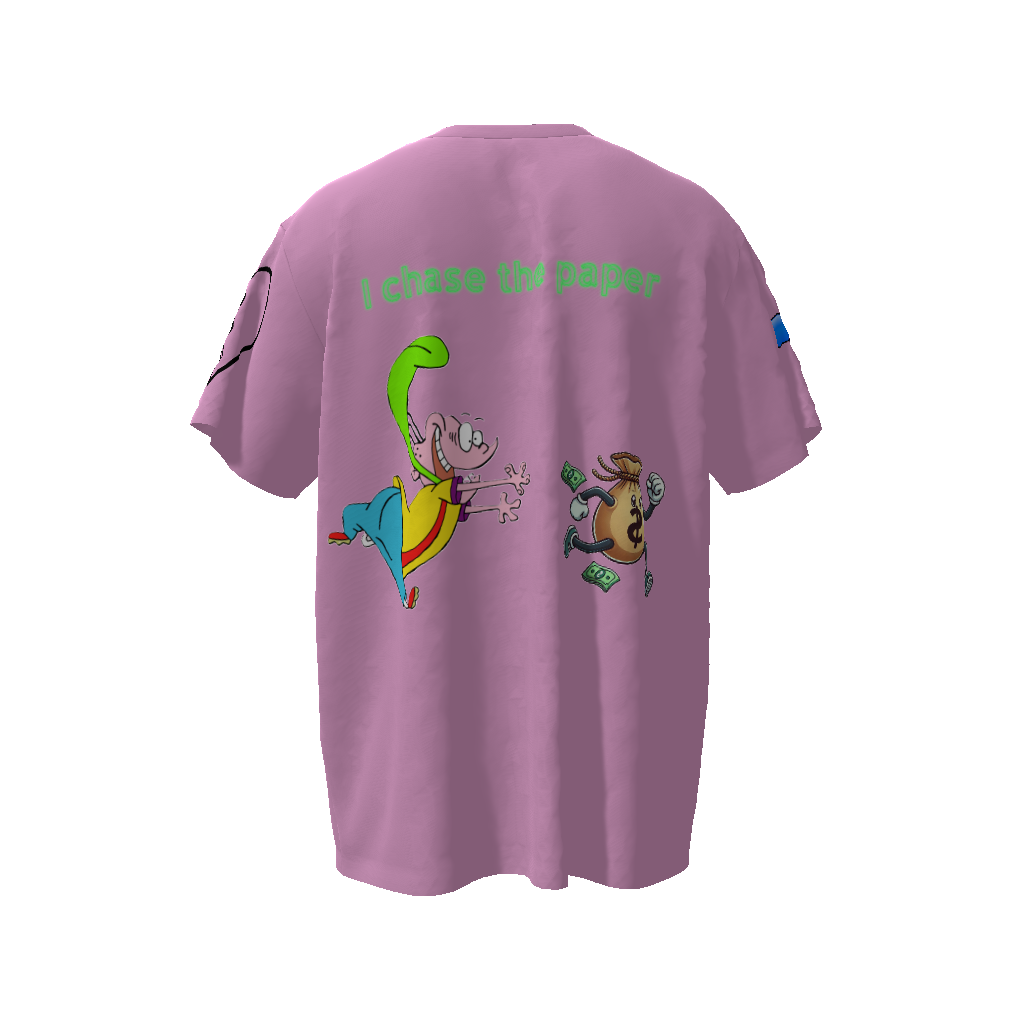 Paper Chasers Unisex Oversized T-Shirt