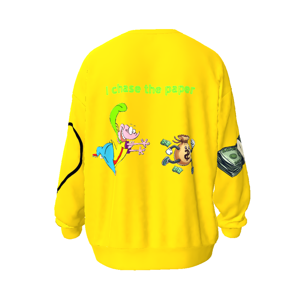 Paper Chasers Unisex Oversized Sweatshirt