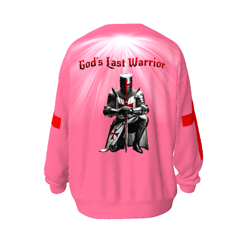 Gods Last Warrior Unisex Oversized Sweatshirt