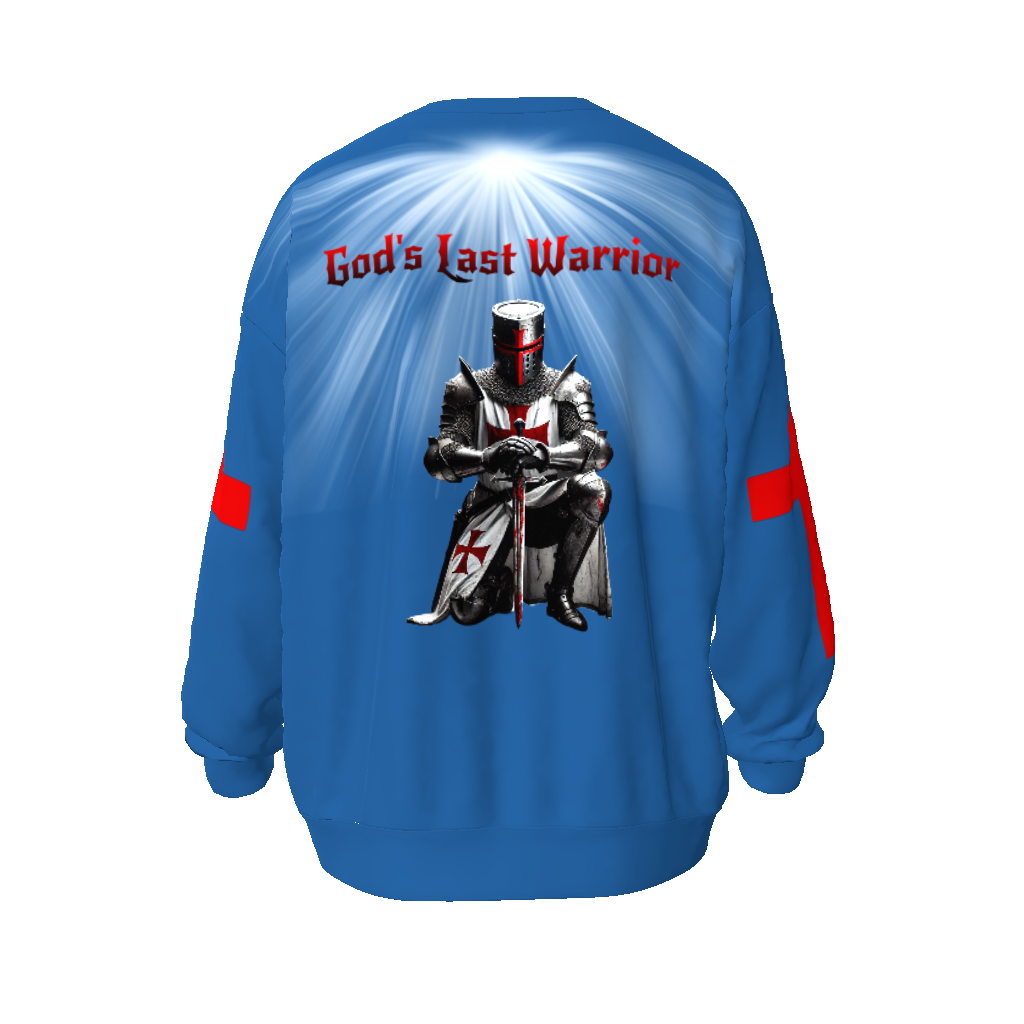 Gods Last Warrior Unisex Oversized Sweatshirt