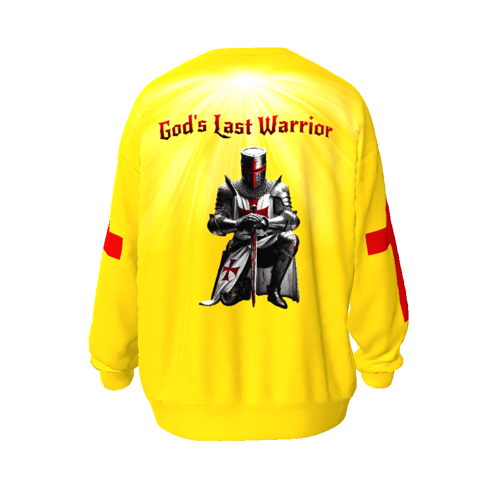 Gods Last Warrior Unisex Oversized Sweatshirt