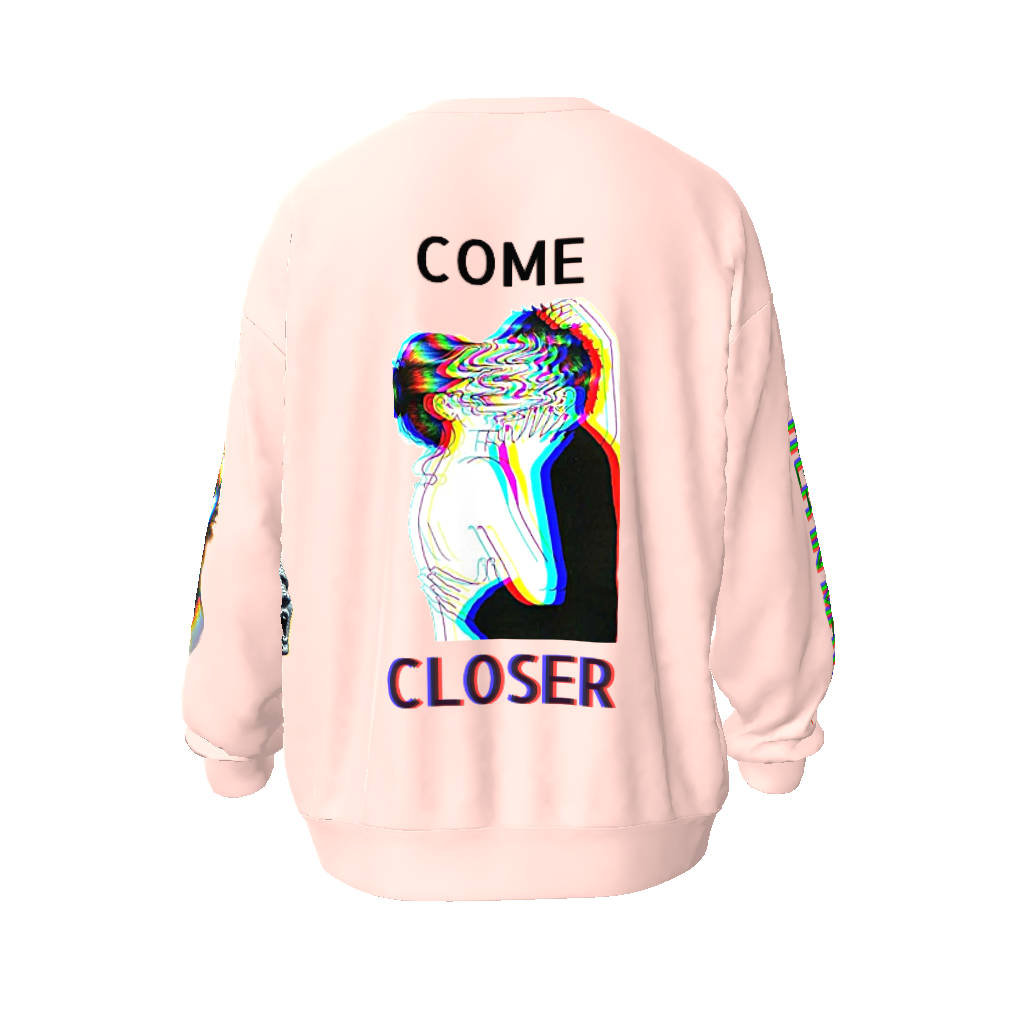 Glitch in the Matrix Unisex Oversized Sweatshirt
