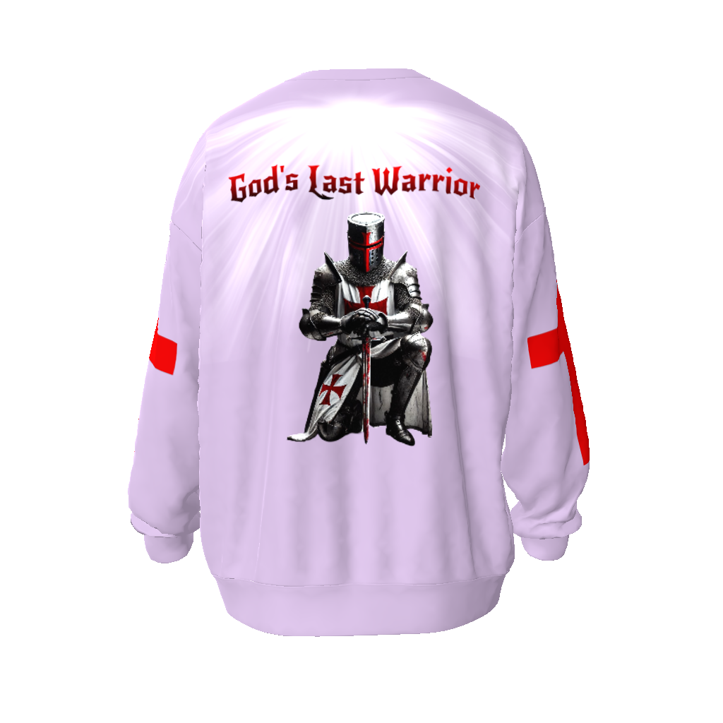 Gods Last Warrior Unisex Oversized Sweatshirt