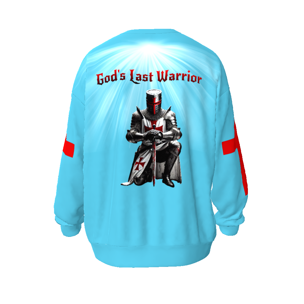 Gods Last Warrior Unisex Oversized Sweatshirt