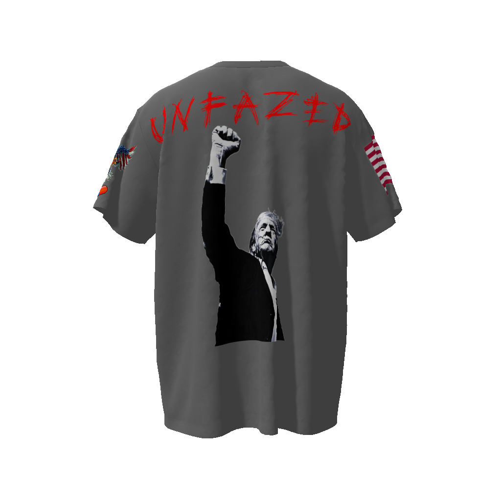 Trump UNFAZED Unisex Oversized T-Shirt