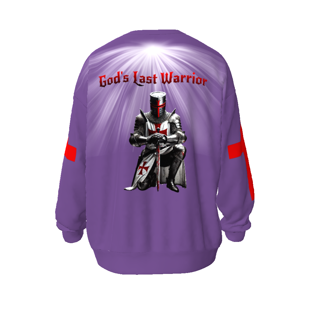 Gods Last Warrior Unisex Oversized Sweatshirt