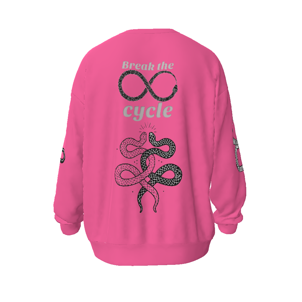 Break The Cycle Unisex Oversized Sweatshirt