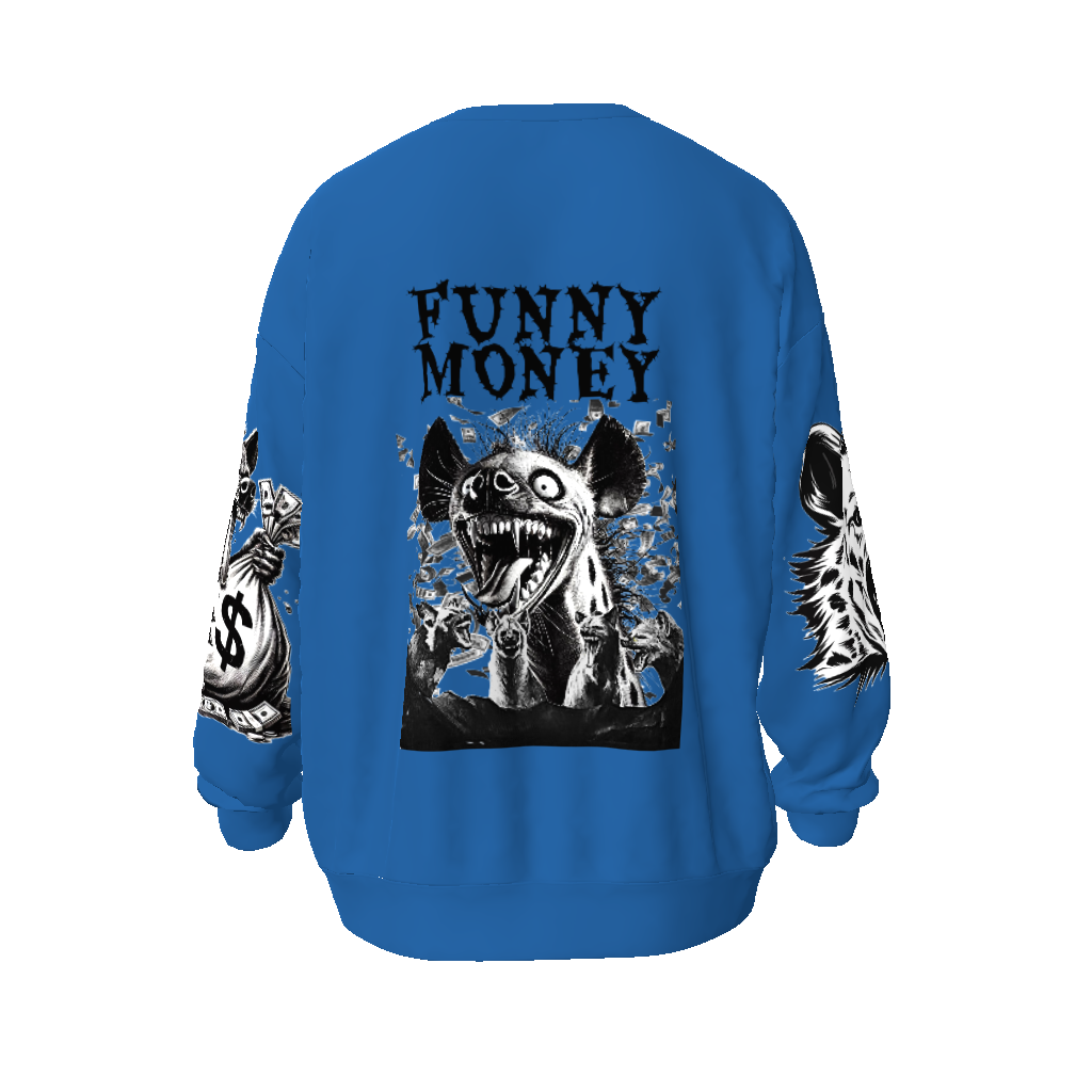 Funny money Unisex Oversized Sweatshirt