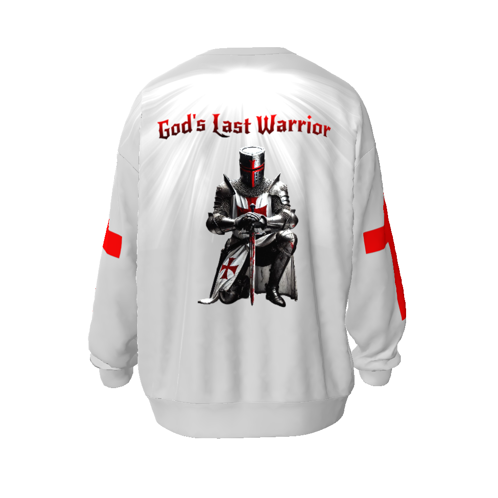 Gods Last Warrior Unisex Oversized Sweatshirt