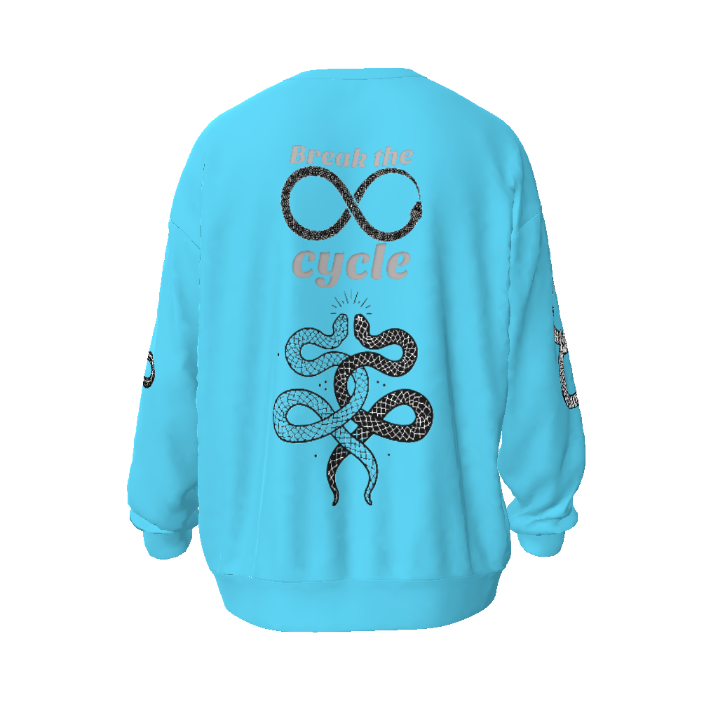 Break The Cycle Unisex Oversized Sweatshirt