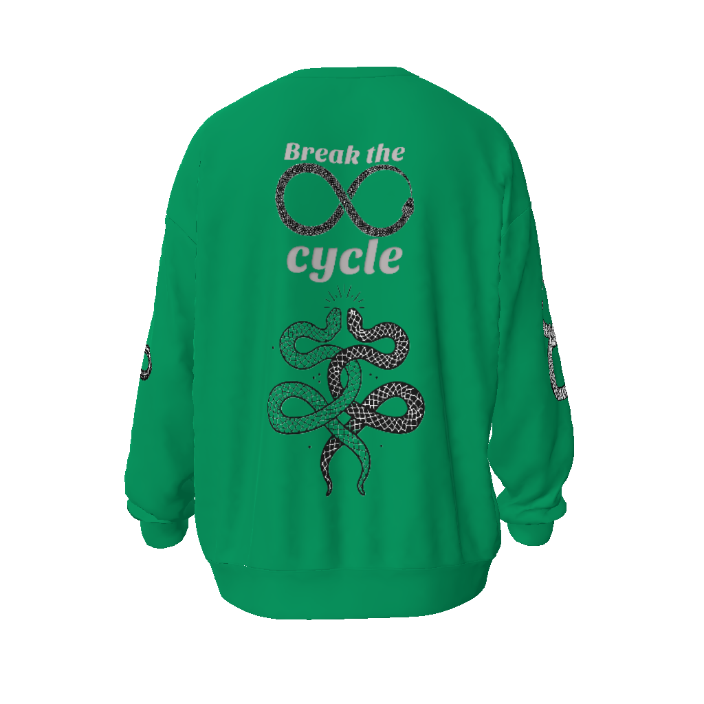 Break The Cycle Unisex Oversized Sweatshirt