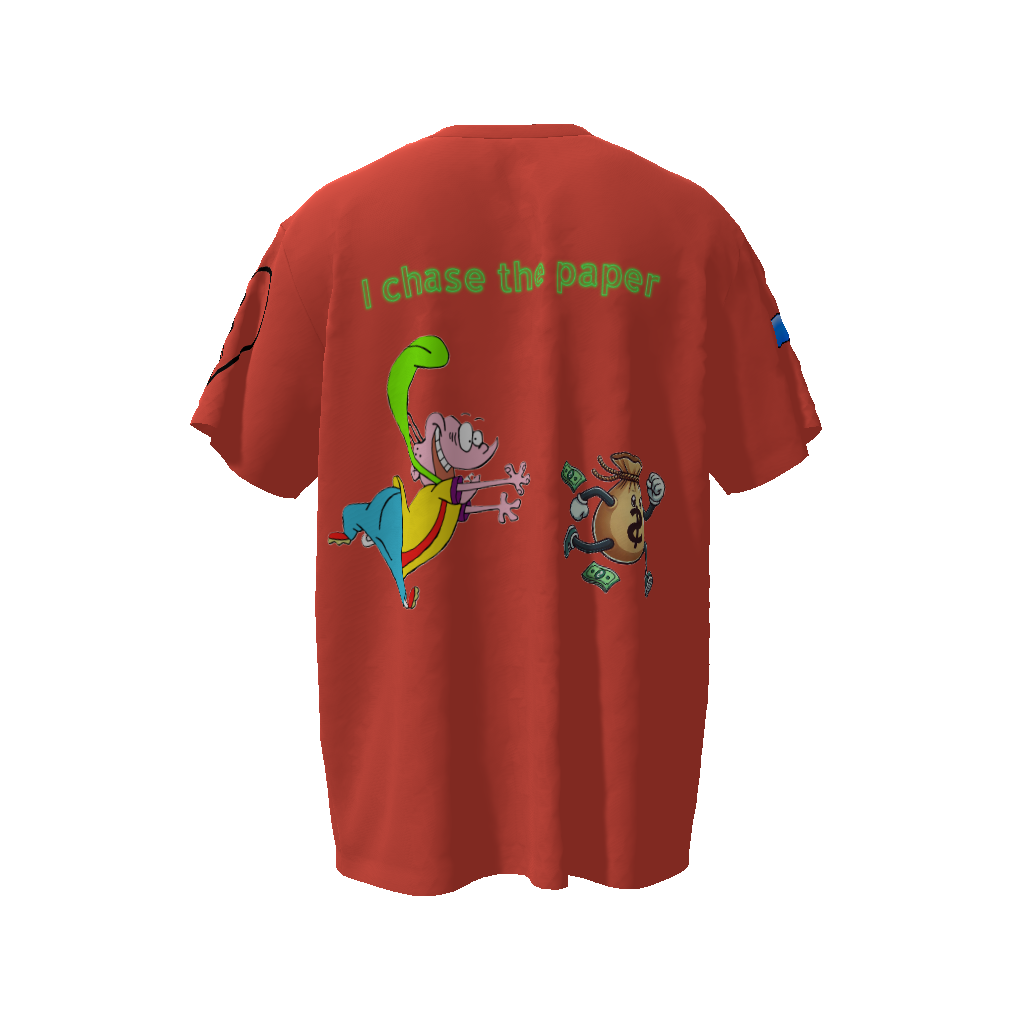 Paper Chasers Unisex Oversized T-Shirt