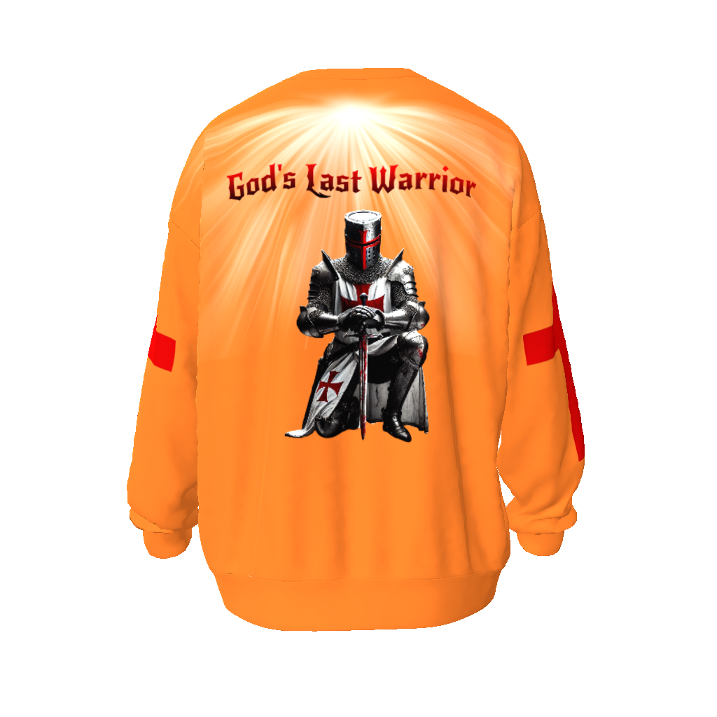 Gods Last Warrior Unisex Oversized Sweatshirt
