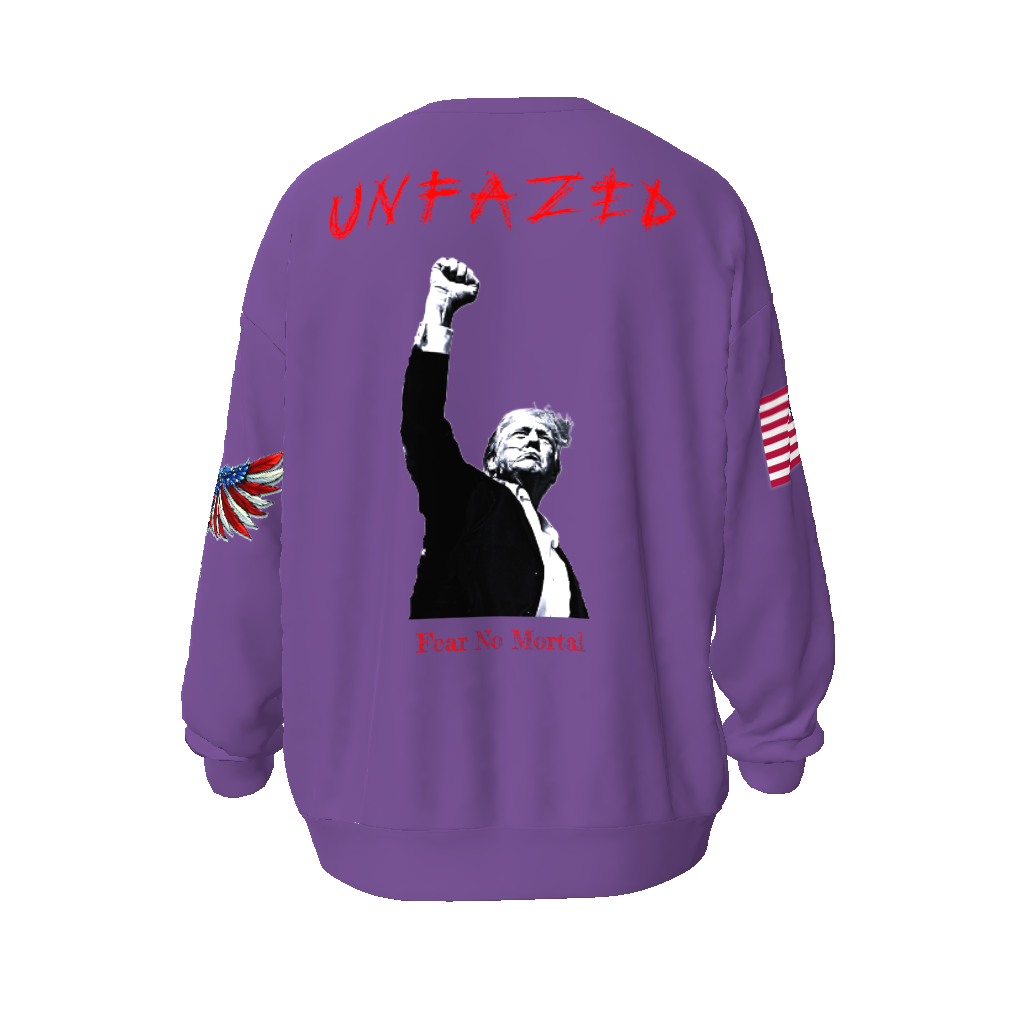 Trump UNFAZED Unisex Oversized Sweatshirt