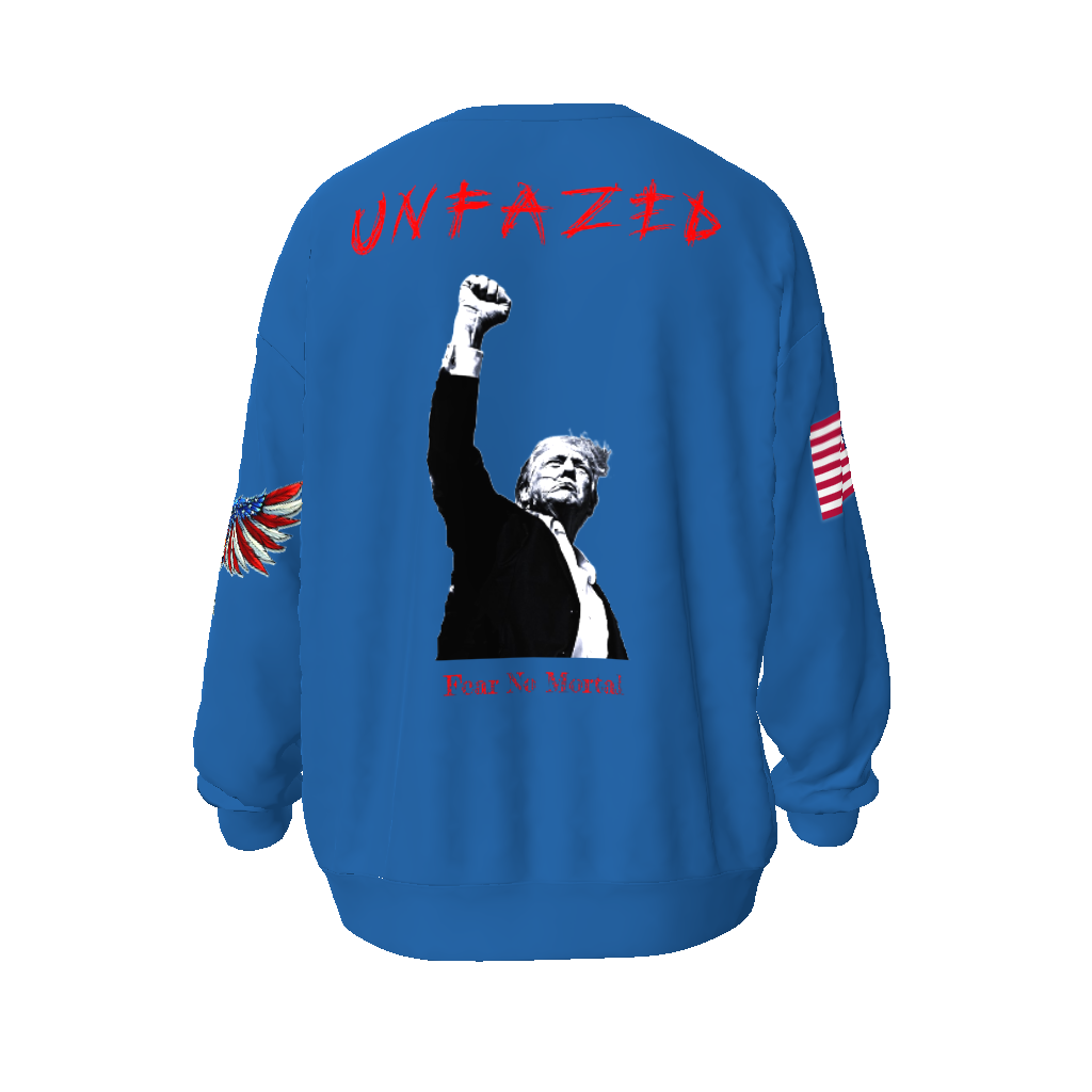 Trump UNFAZED Unisex Oversized Sweatshirt