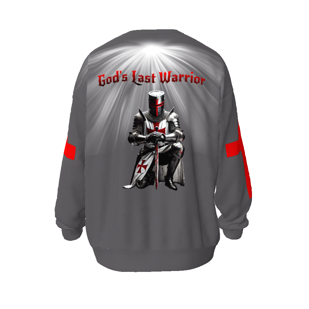 Gods Last Warrior Unisex Oversized Sweatshirt