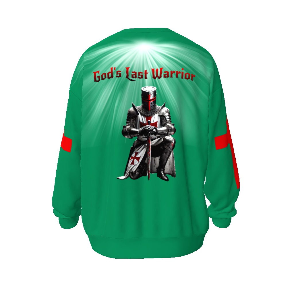 Gods Last Warrior Unisex Oversized Sweatshirt