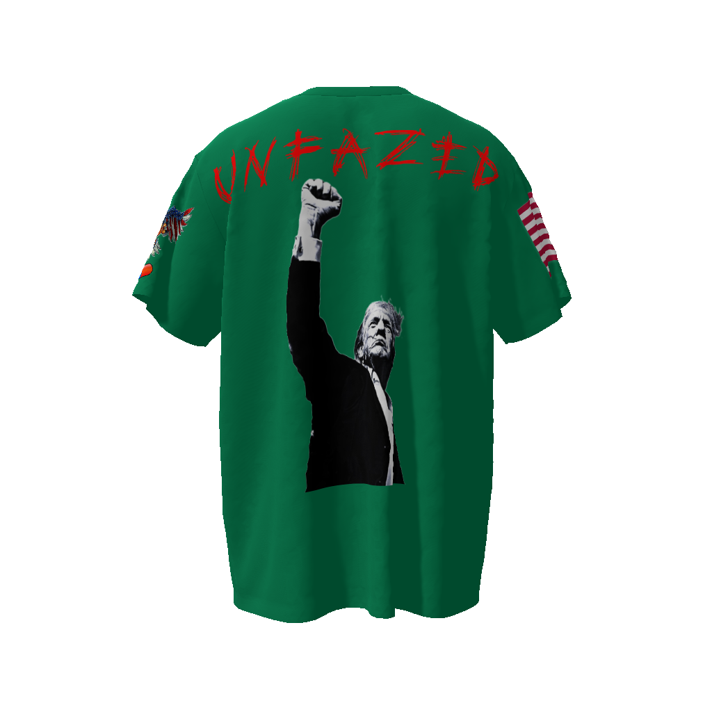 Trump UNFAZED Unisex Oversized T-Shirt