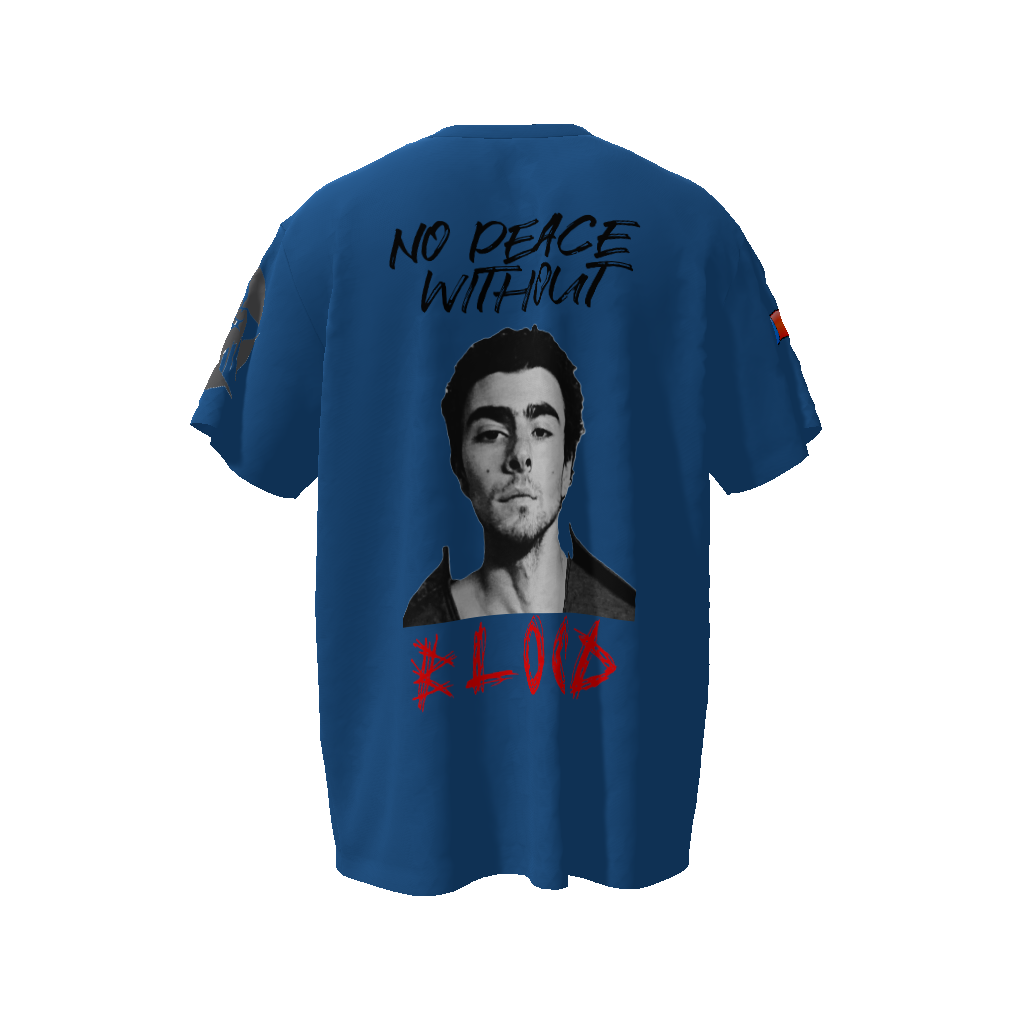 No Peace Unisex Oversized T-Shirt