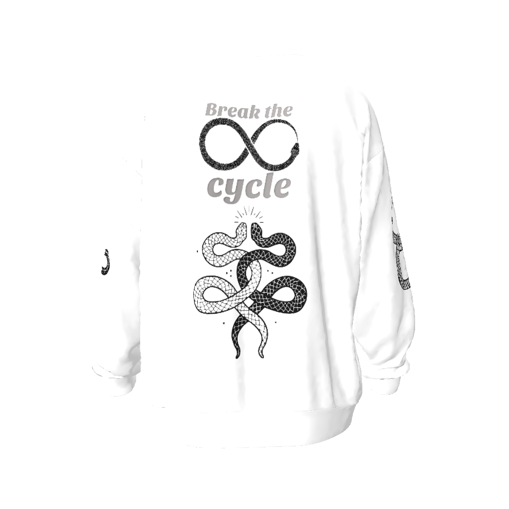 Break The Cycle Unisex Oversized Sweatshirt