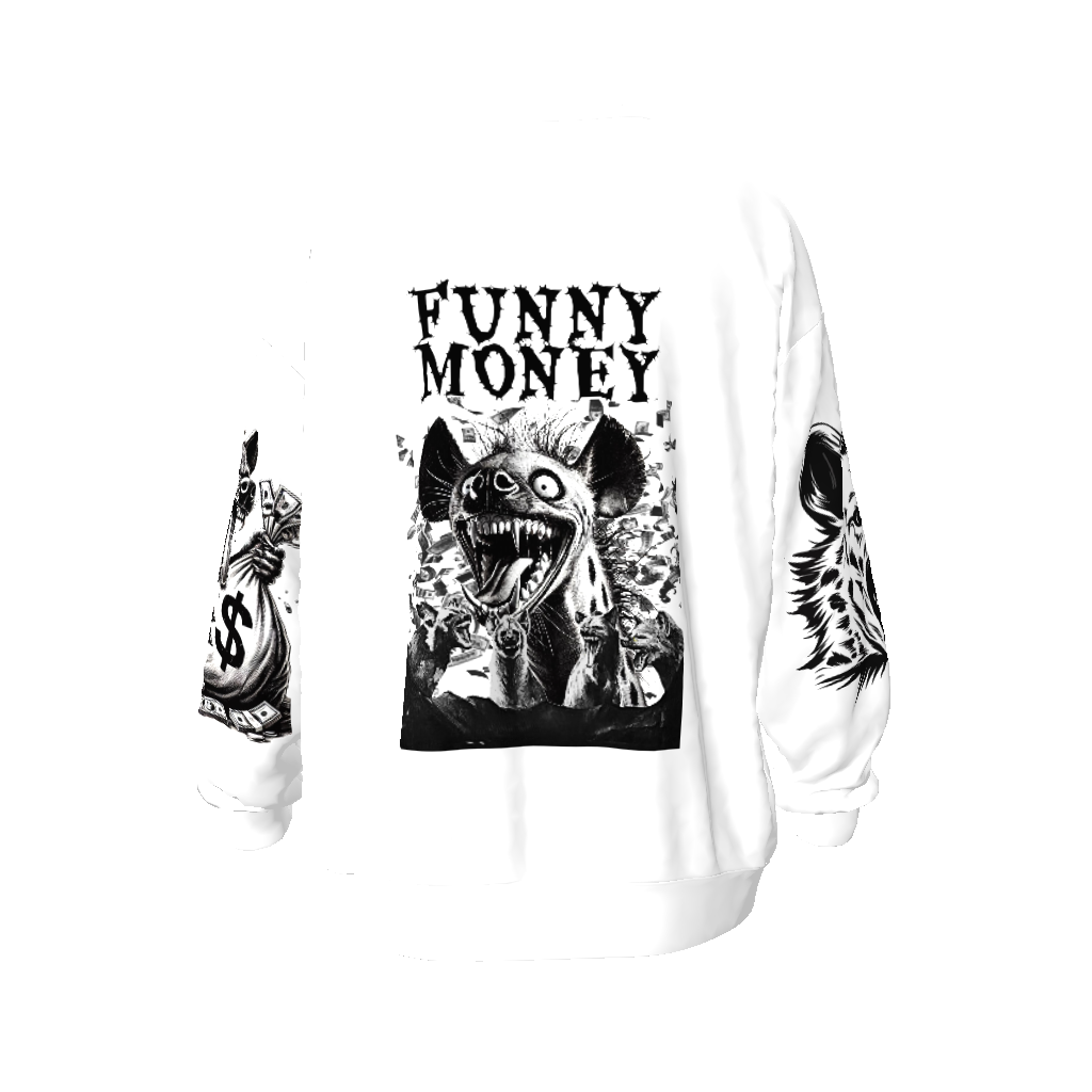 Funny money Unisex Oversized Sweatshirt