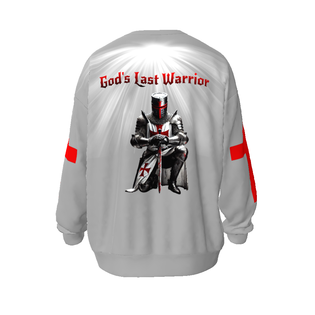 Gods Last Warrior Unisex Oversized Sweatshirt