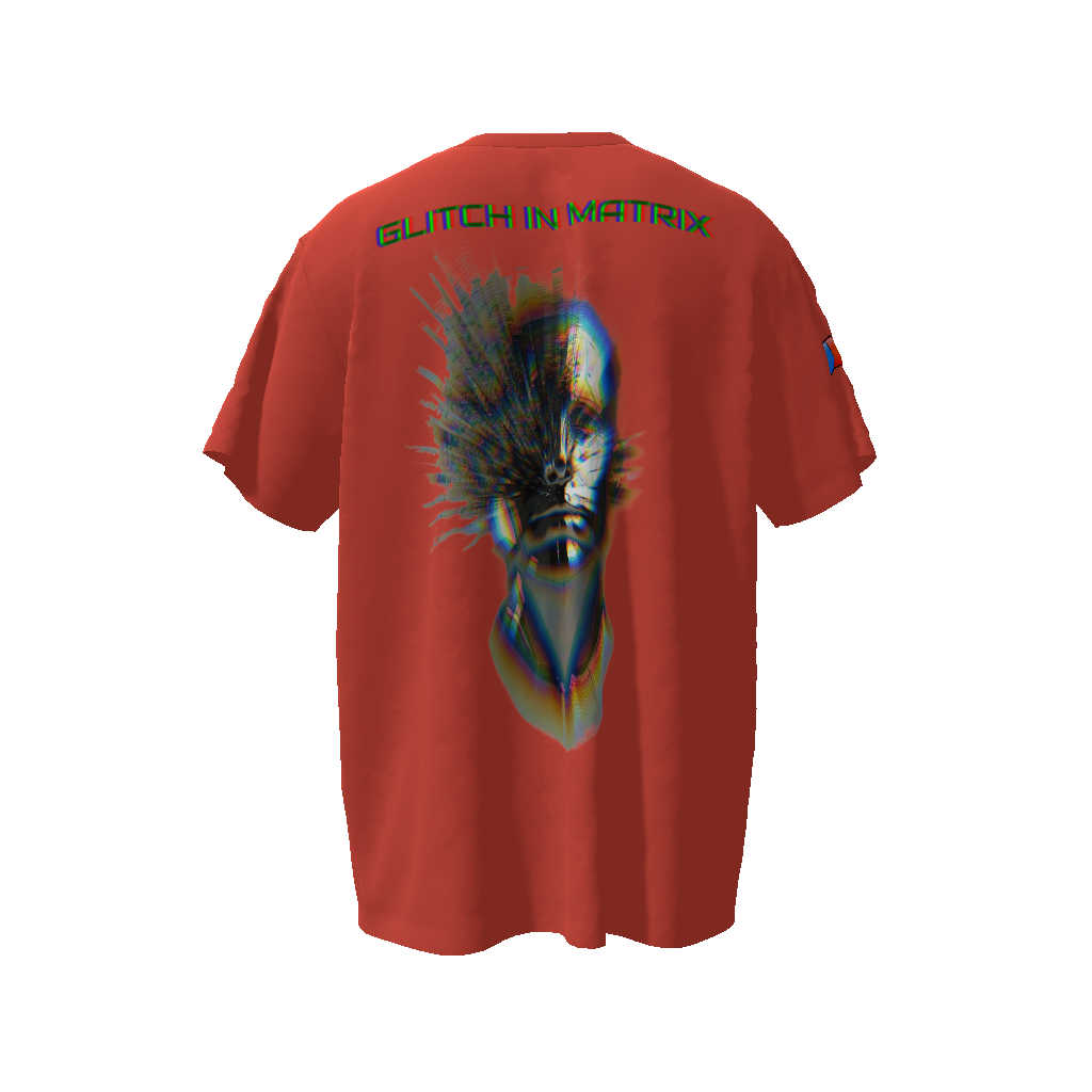 Glitch in the Matrix Unisex Oversized T-Shirt