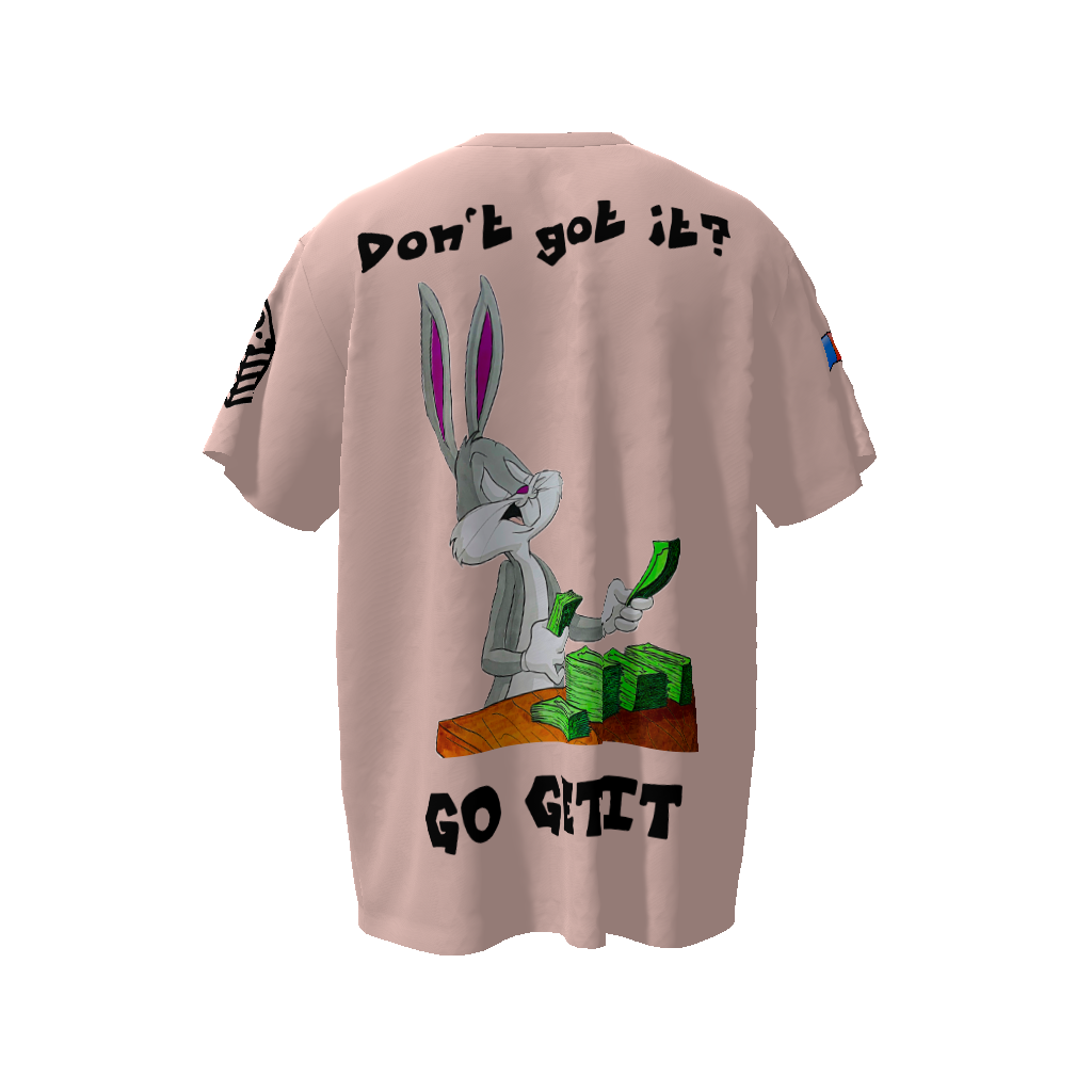 Go Get It Unisex Oversized T-Shirt