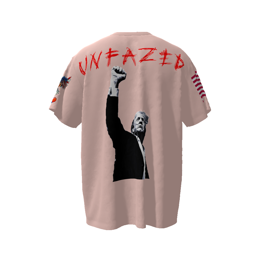 Trump UNFAZED Unisex Oversized T-Shirt