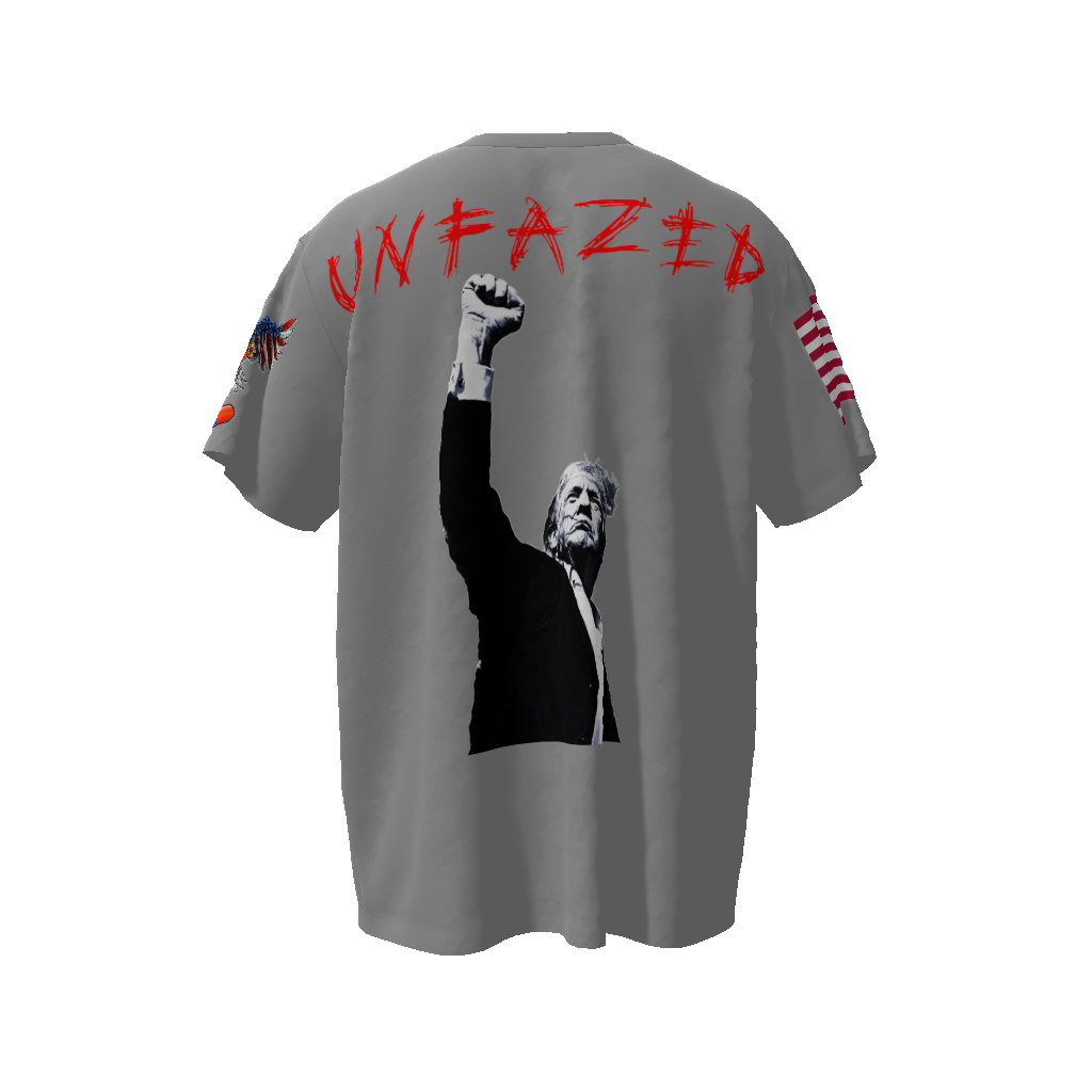 Trump UNFAZED Unisex Oversized T-Shirt