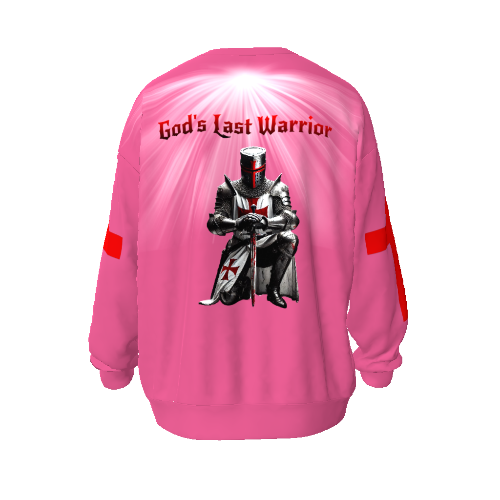 Gods Last Warrior Unisex Oversized Sweatshirt