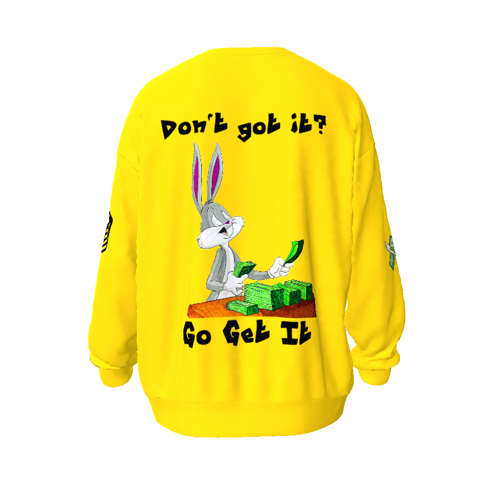 Go Get It Unisex Oversized Sweatshirt
