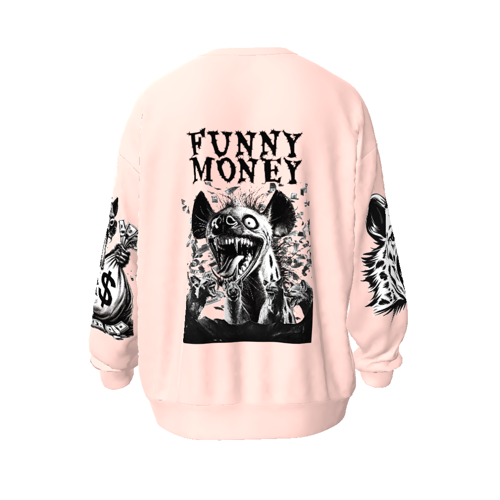 Funny money Unisex Oversized Sweatshirt