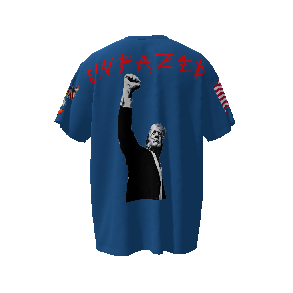 Trump UNFAZED Unisex Oversized T-Shirt