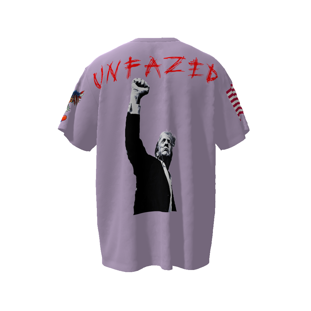 Trump UNFAZED Unisex Oversized T-Shirt