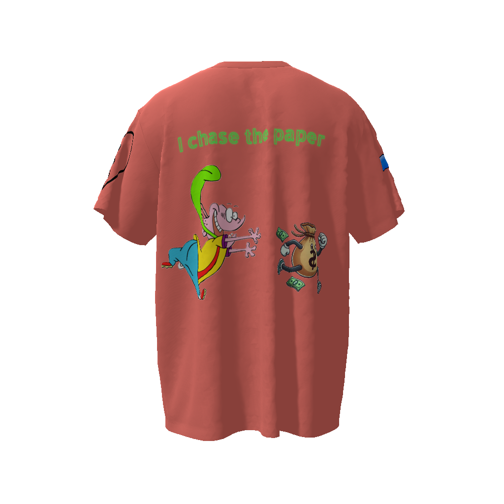 Paper Chasers Unisex Oversized T-Shirt